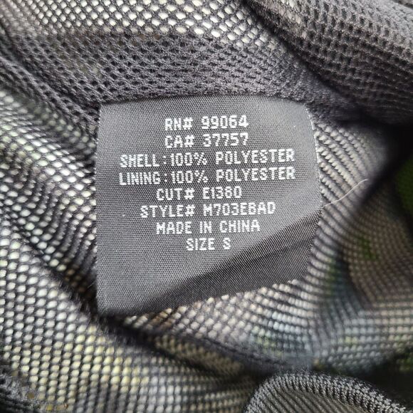 Billabong Jacket Mens Small Windbreaker Mesh Liner Cool Graphics‎ Hooded - Picture 8 of 12